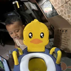 Dejavu Pispot Portable for Baby And Todller Toilet Anak Karakter Baby Potty Toilet Anak WC Jongkok Closet Baby Toilet Trainer Portable HSB796