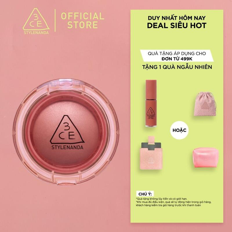Má hồng dạng thạch 3CE Bouncy Blur Balm