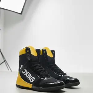 Sepatu Boxing Tinju Pria/Wanita Ringan Di Kaki Dan Empuk Di Kaki Ukuran Anak-anak Hingga Dewasa