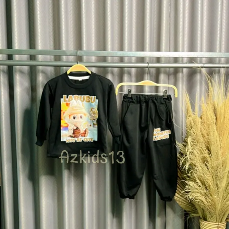 Setelan anak terbaru lalabu 2-10Thn cewe/cowo bisa pake Parsel Unisex 6