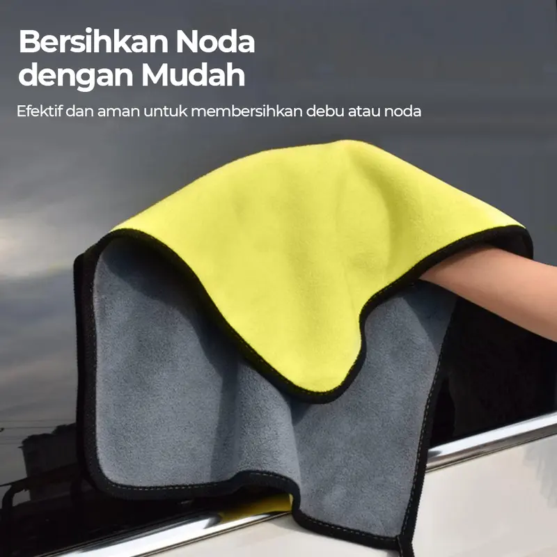 Xinyuan Kain Lap Microfiber Premium Mobil Multifungsi 611 GSM 30x30cm Car 1