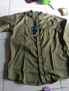 Product Review of Baju Koko Couple Ayah dan Anak Laki-laki Lengan Panjang Bahan Toyobo Fodu Warna Denim Terbaru 2025 , Muslim from R**u N**♈ 1