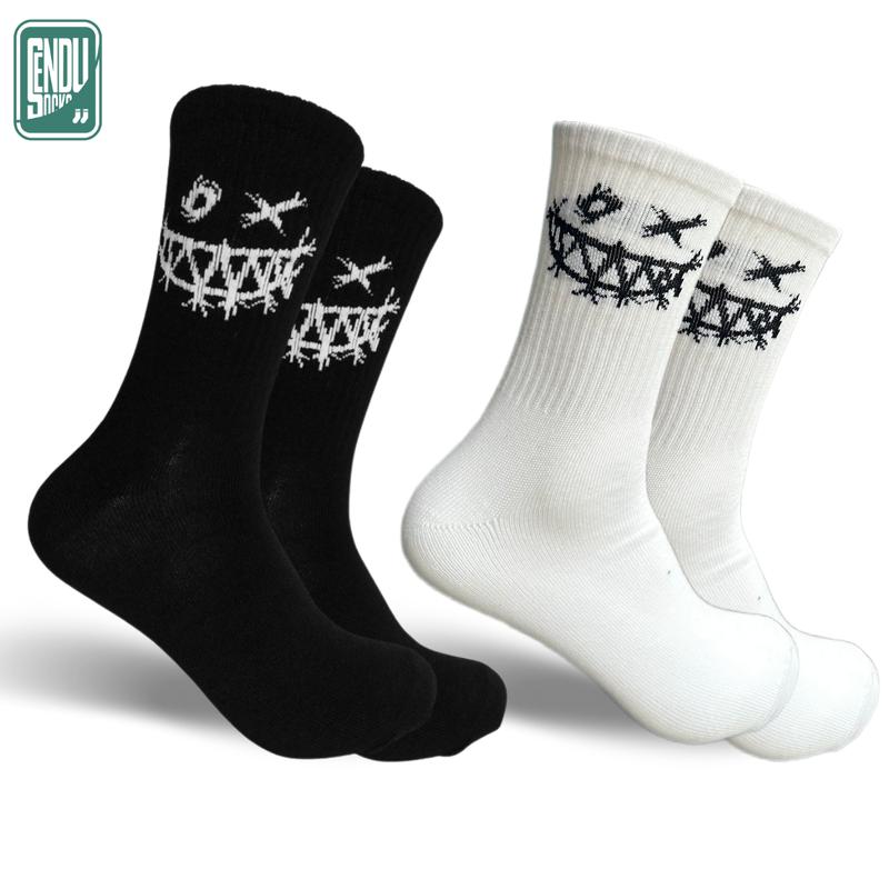 Kaos Kaki Motif Oldschool Skate Panjang Premium 1