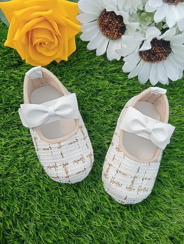 SEPATU PREWALKER BABY PREMPUAN MOTIF PITA GARIS UNTUK USIA 0-12 BULAN 6