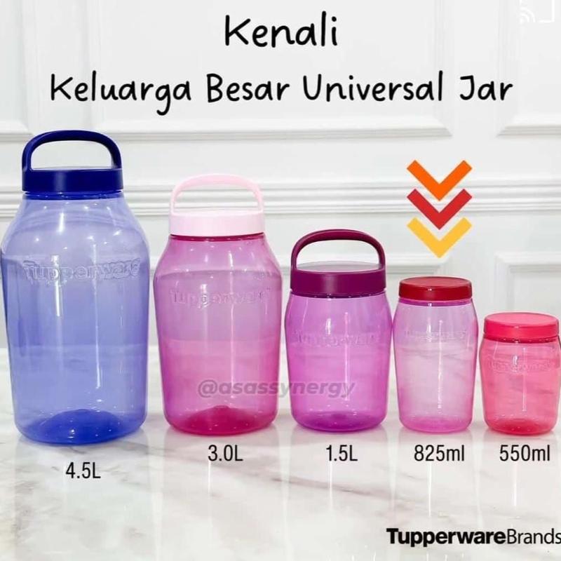 Tupperware universal jar pelbagai saiz - TikTok Shop Malaysia