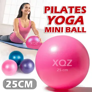 Pilates Yoga Mini Ball 25cm Bola Fitness Gym Senam Exercise GTGO