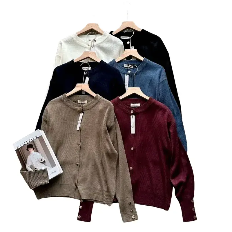 naira cardygan rajut kancing tangan Cardigan Kardigan Atasan Tebal