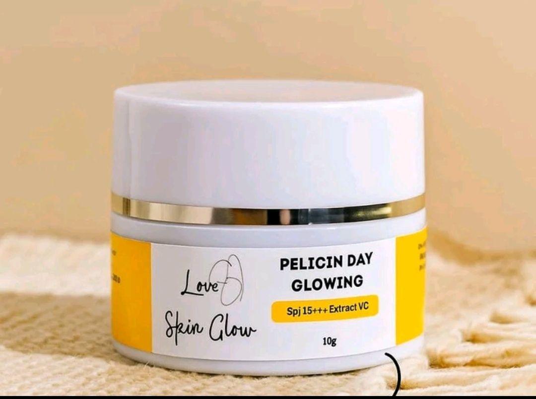 LSG DAY GLOWING CREAM SIANG FLEK HITAM MENCERAHKAN Wajah Pelembab Pencerah Perawatan Acid