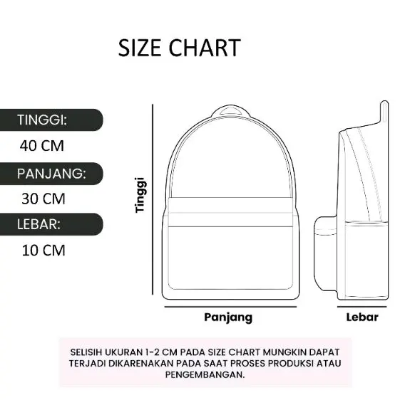 DDBS - Tas Ransel Distro Motif BRT Api Terkini Backpack Fashion Anak Laki Laki Perempuan SD SMP SMA Terbaru 4