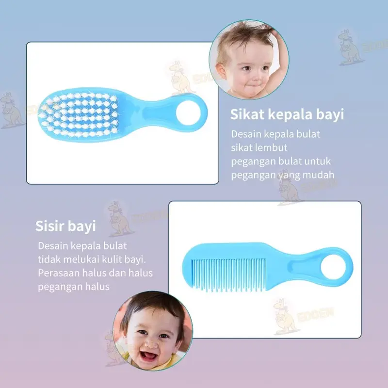 Doly- Health Care kit bayi newborn isi 10pcs dan 6pcs isi Nail ,Gunting,Sisir,kikir kuku,sikat kepala 5