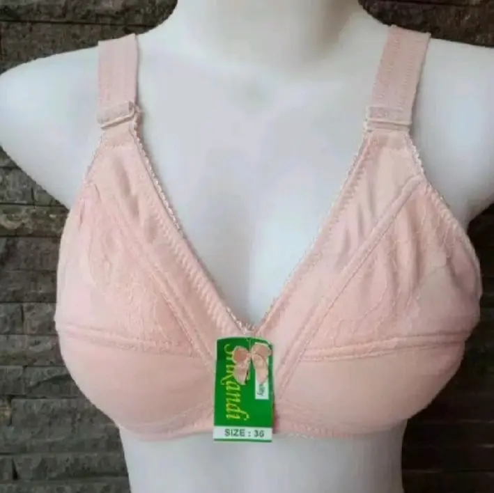 BH SRIKANDI CUP TALI BESAR // BH PLUM JUMBO TANPA BUSA TANPA KAWAT 0