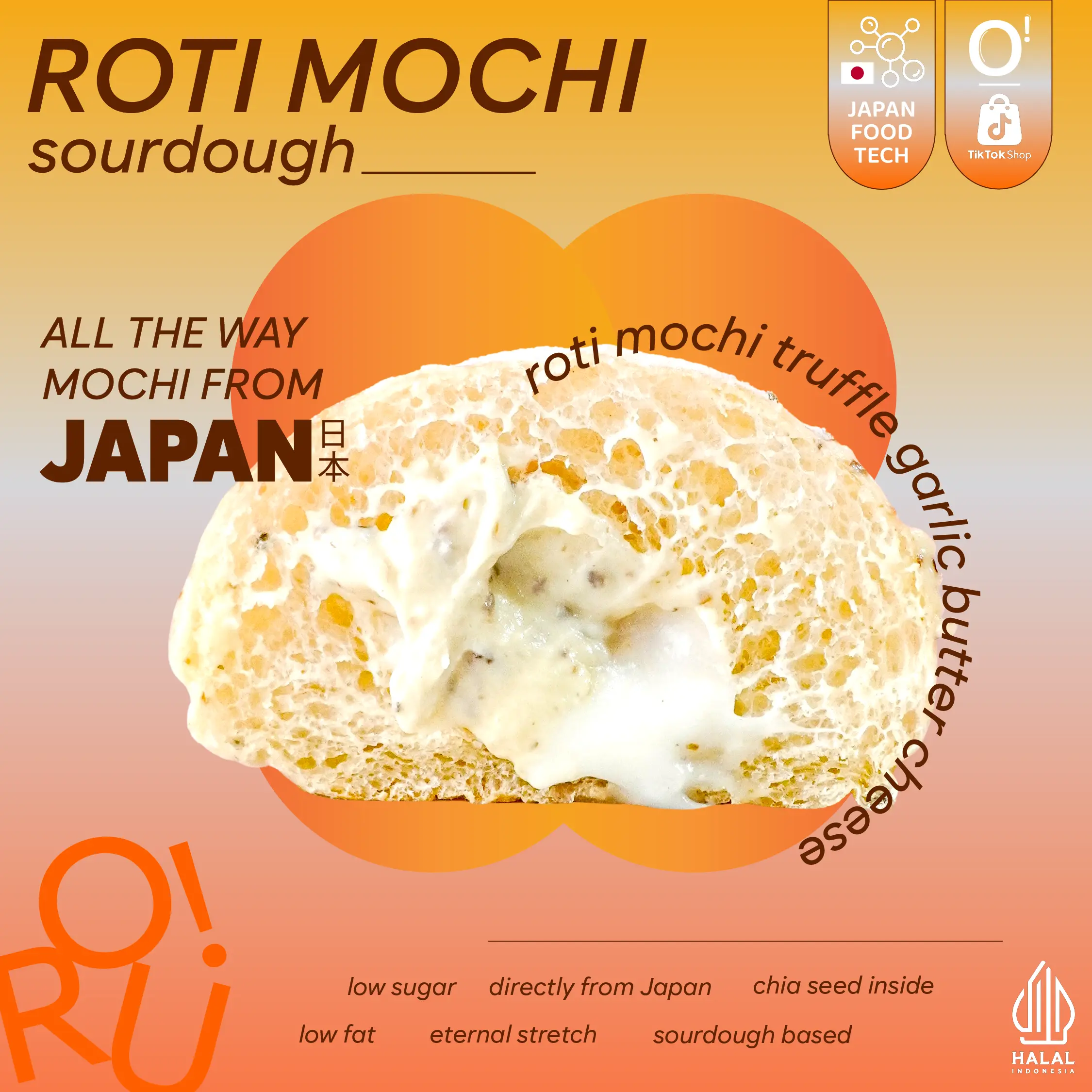 Roti Mochi Truffle Garlic Butter Cheese [#3 BEST]