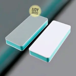 Busa ajaib pembersih kerak kaca akuarium