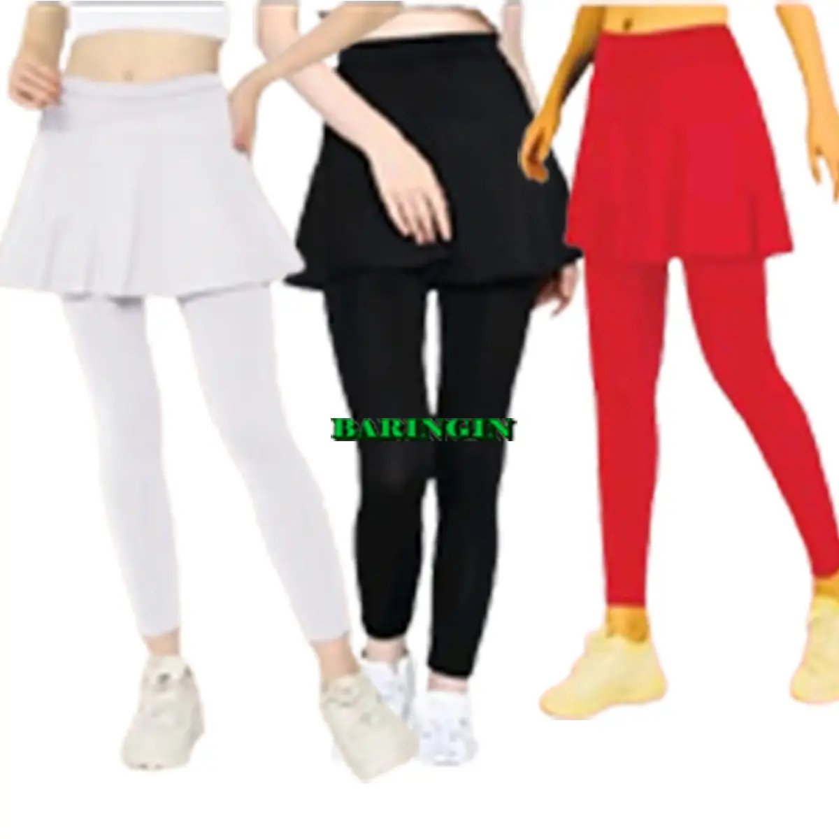 One Set Rok Legging Olahraga-Celana Olahraga Wanita Gym Zumba Aerobic Outdoor Sport Pakaian