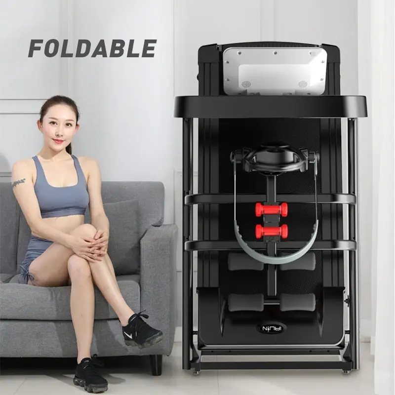 【BooMing】A6 Treadmill Elektrik Treadmill lipat Alat Olahraga Treadmill treadmill portable walking pad treadmill low watt Super Murah Kokoh Treadmill Elektrik A6 Treadmill lipat treadmill portable alat olahraga di rumah 3
