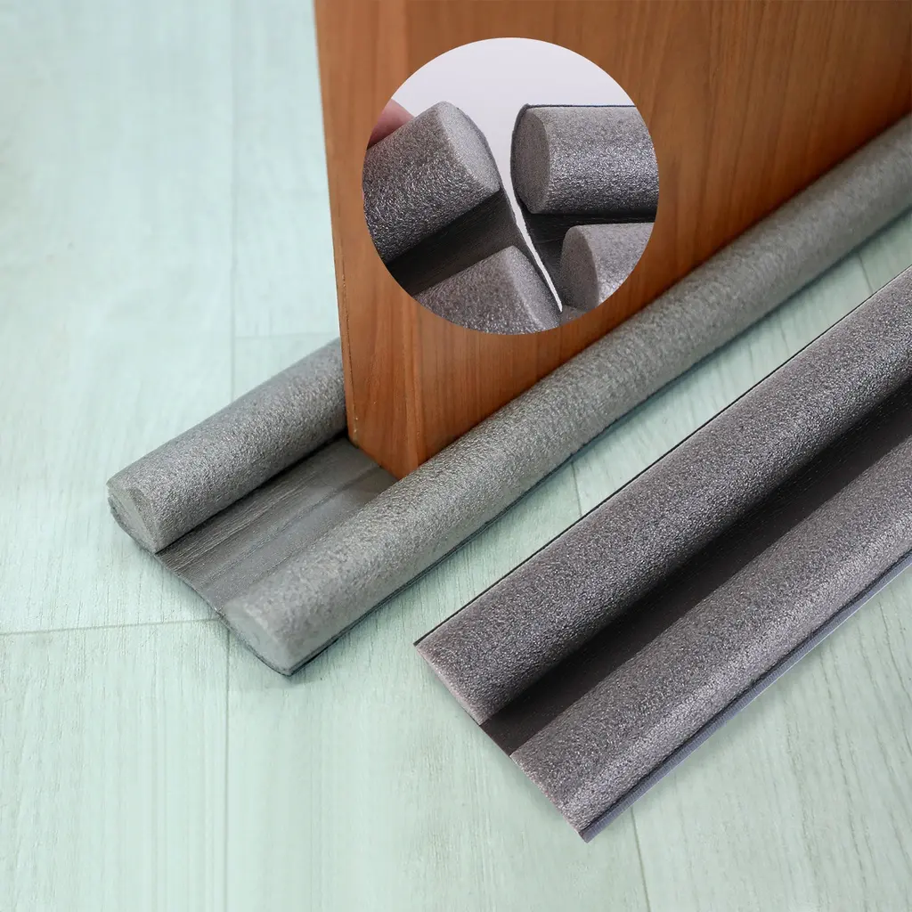 Adjustable Door Bottom Seal Strip Weather Strip Under Door Draft Stopper