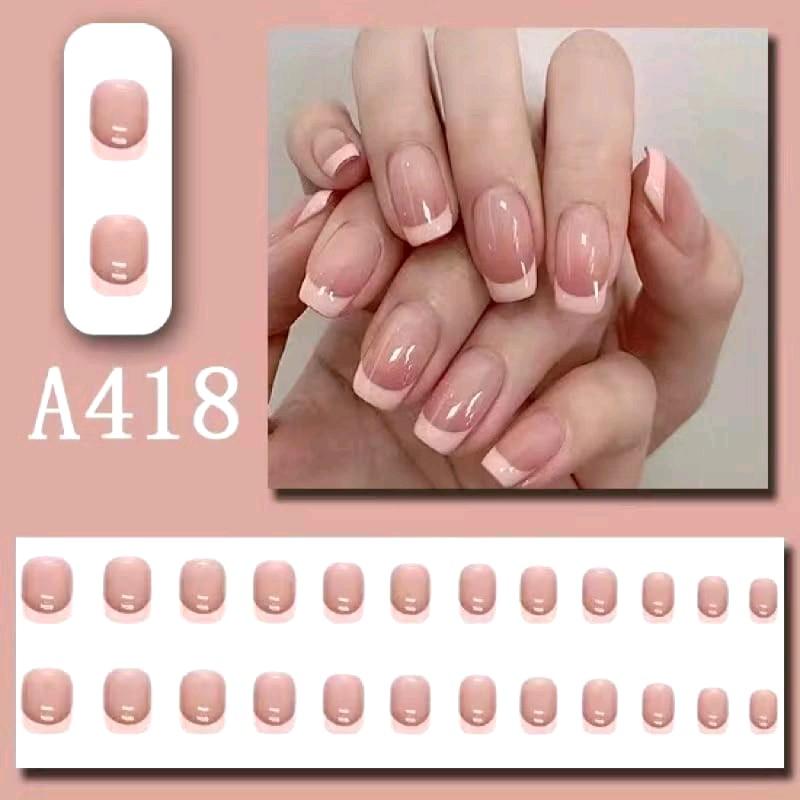 FAKE NAILS WISUDA ACARA UNDANGAN PRAKTIS (FREE LEM CAIR & LEM JELLY) 4