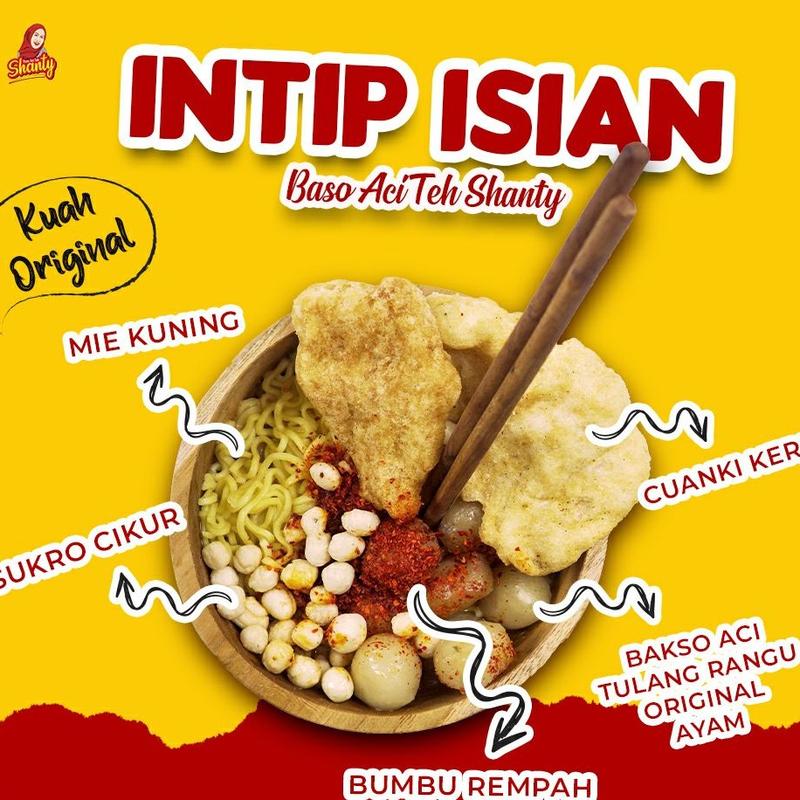 Baso Aci Teh Shanty Varian Original Food Pedas 5