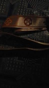 Product Review of Longstrap Tali premium tas selempang motif elegant Kilap Tebal Lebar 4 cm from R**i 0