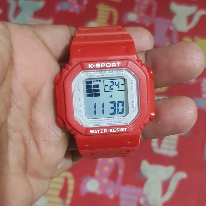 JAM TANGAN CEWE ORIGINAL K SPORT Wanita Stopwatch 3