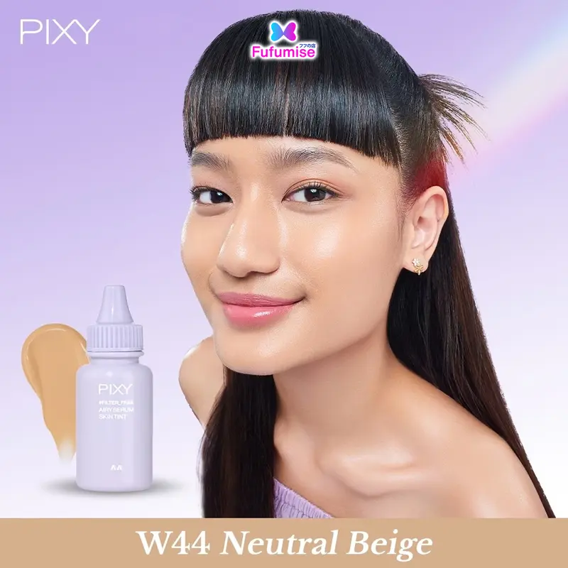 PIXY Airy Serum Skin Tint | Filter Free Series | Long Lasting | Satin Finish   Concealer Foundation Wajah 6