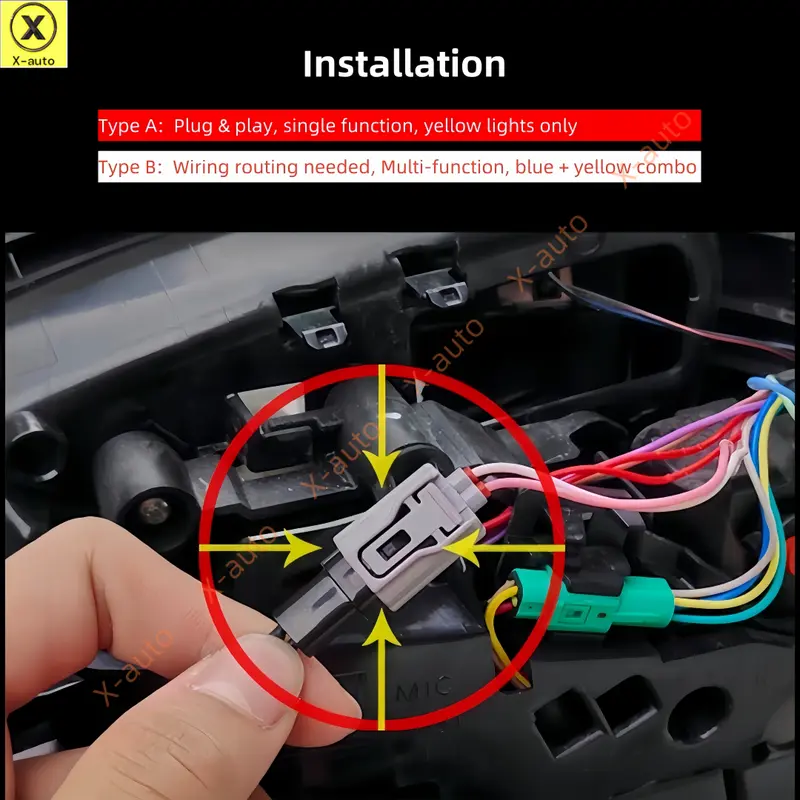 Đèn tín hiệu rẽ tuần tự LED gương Chiếu Hậu, Tương thích với Toyota Innova, Fortuner, Corolla Cross và Hilux, Gương chiếu hậu bên, Gương cánh, Gương chiếu hậu, Phụ kiện ô tô 8