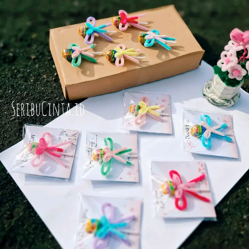 [Part5] MINI GIFT CANDY CHUPA CHUPS | Candy Gift | Mini Gift Candy | Mini Gift Lucu | Gift Sempro | Gift Wisuda | Birthday Gift | Freebies Permen Snack Food 2