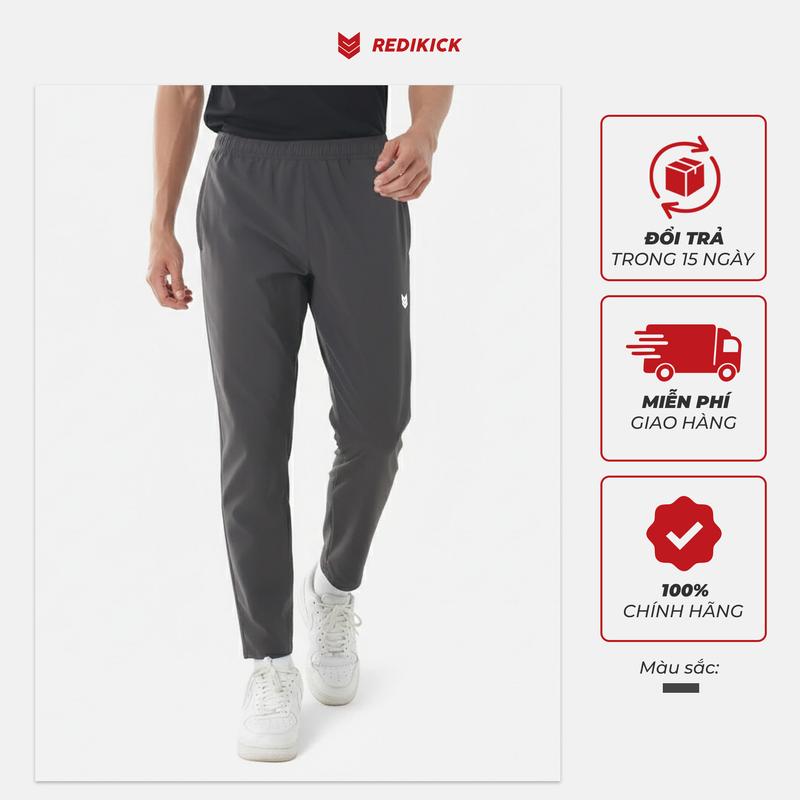 Quần dài thể thao nam Redikick Unlimited Pants ống suông thoáng mát, nhanh khô, co giãn Chơi Bóng Rổ, Pickleball, Tennis, Bóng Đá, Chạy Bộ, Tập Gym, Sport Nam Tổ Ong