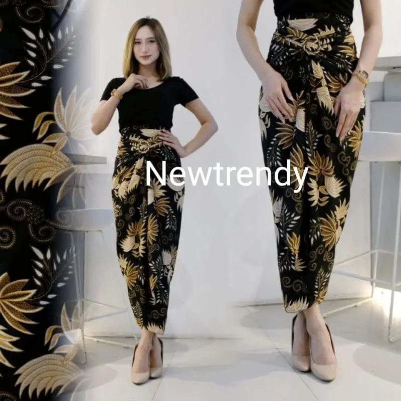 Rok Lilit Batik/Rok Lilit Bawahan Kebaya Rok All Size (Besar Kecil Bisa Pake)