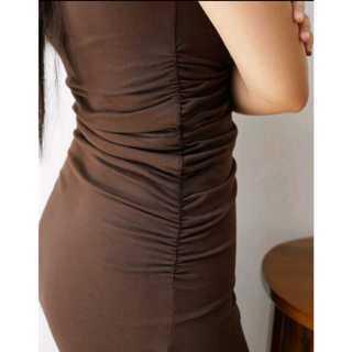 Marissa Bodycon Long Dress Wanita / ZolLaris.id Rib 3