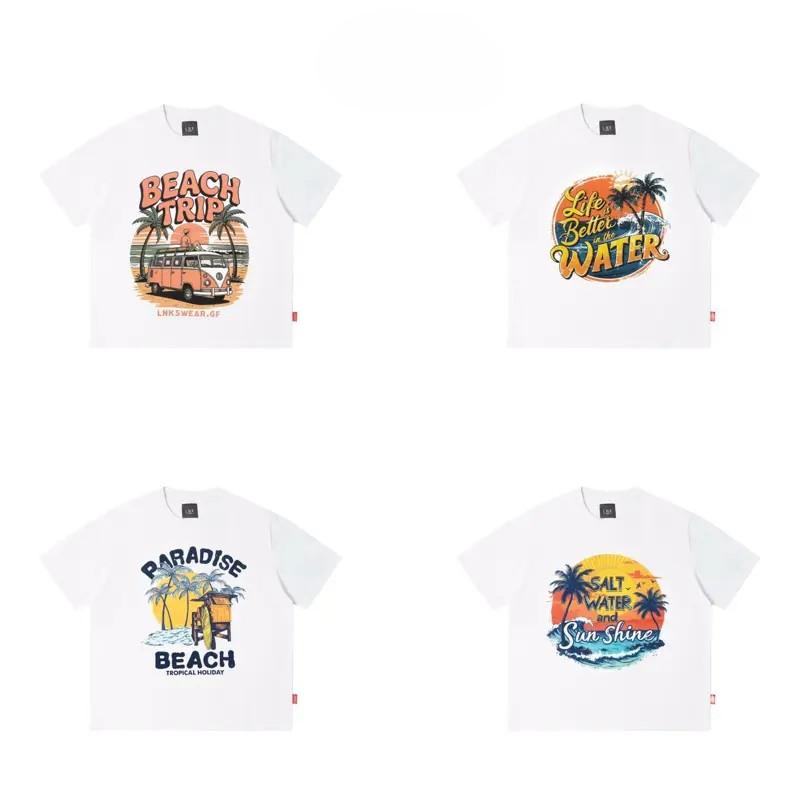 Áo Thun Unisex Cotton Mẫu Mới Năm 2026, Oversize Nhiệt Đới, Mềm Mịn Thoáng Thấm…