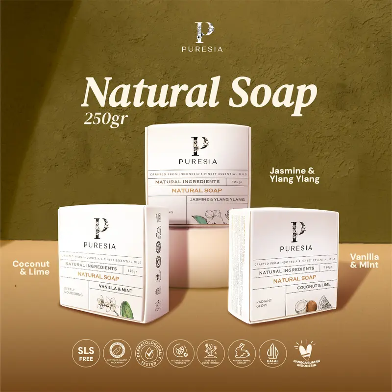 Puresia Vegan Natural Bar Soap 0