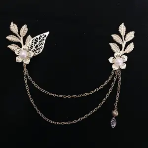 (Silver)Bros Rante Kebaya/Bros kebaya/Bros Elegan/Bros hijab/Bros pin Rante Kebaya Adat