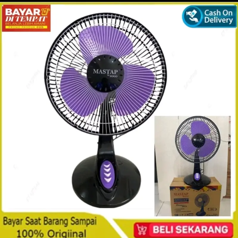 deskfan mastap 12inchi 2in1 bisa wallfan bisa deskfan 2