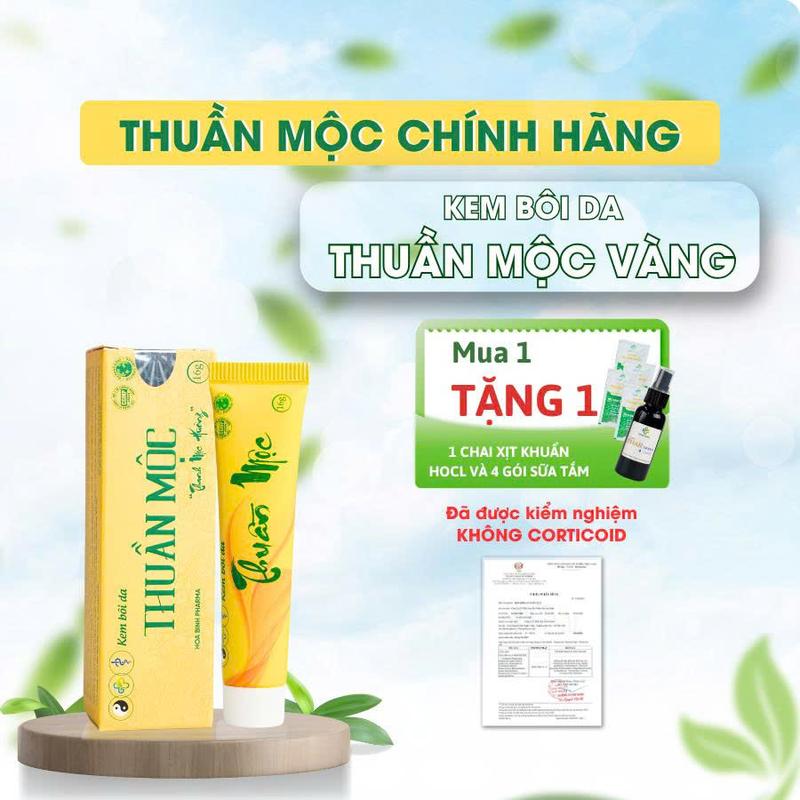 Kem Bôi Da Dược Liệu Thuần Mộc Vàng – Hỗ Trợ Làm Dịu & Bảo Vệ Làn Da.