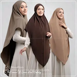 Khimar Tali Syar’i Lembut & Ringan – Praktis, Nyaman Dipakai Harian