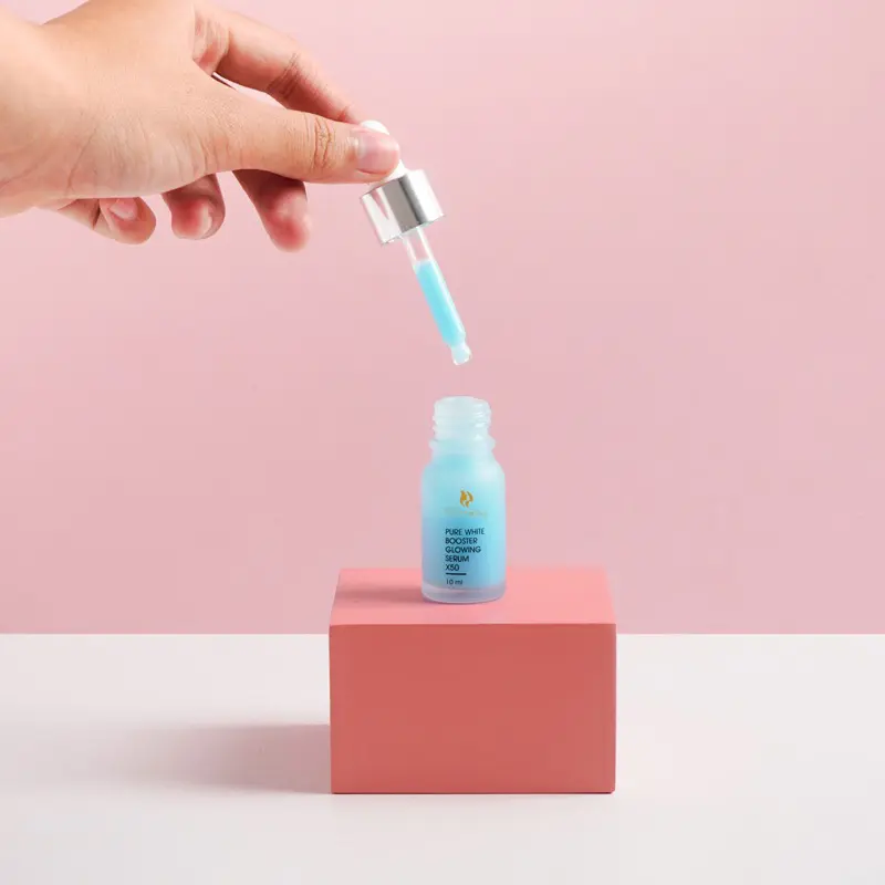 PURE WHITE BOOSTER GLOWING SERUM X50 serum biru 2