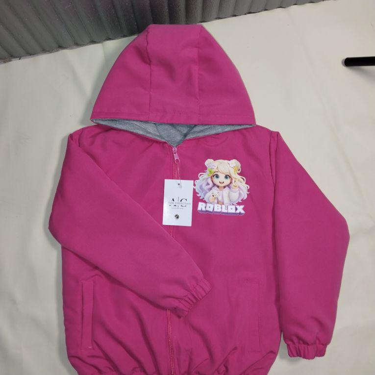 Jaket Anak Perempuan Bergambar Roblox Cantik Terbaru Bahan Premium Berkualitas Fashion