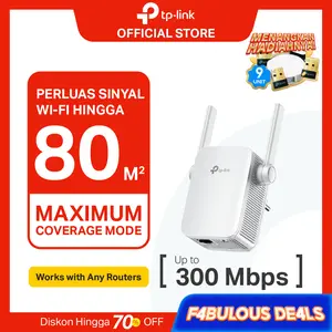 TP-Link TL-WA855RE | 300Mbps Wi-Fi Range Extender | Penguat Sinyal | WiFi Booster | Access Point