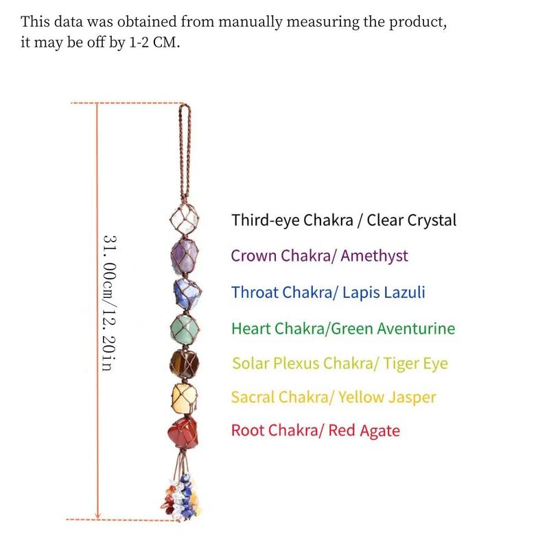 Car Irregular Crystal Pendant, 1 Car Hand-woven Car Interior Pendant, Car Interior Pendant, Decoration 1