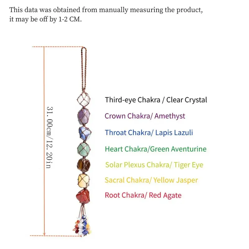 Car Irregular Crystal Pendant, 1 Car Hand-woven Car Interior Pendant, Car Interior Pendant, Decoration 1