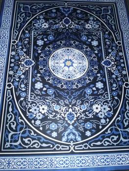 Product Review of (HF) LOKAL x IschaIndyOfc Karpet Permadani 150x200CM Polyester Elegan Anti Slip from n**3 1