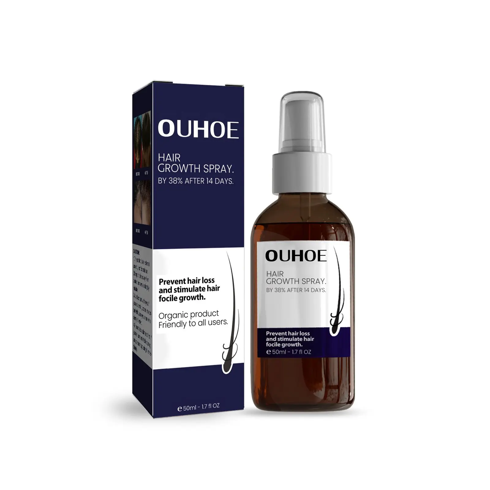 [The second bottle is half price] OUHOE Stronger and hair thickening spray