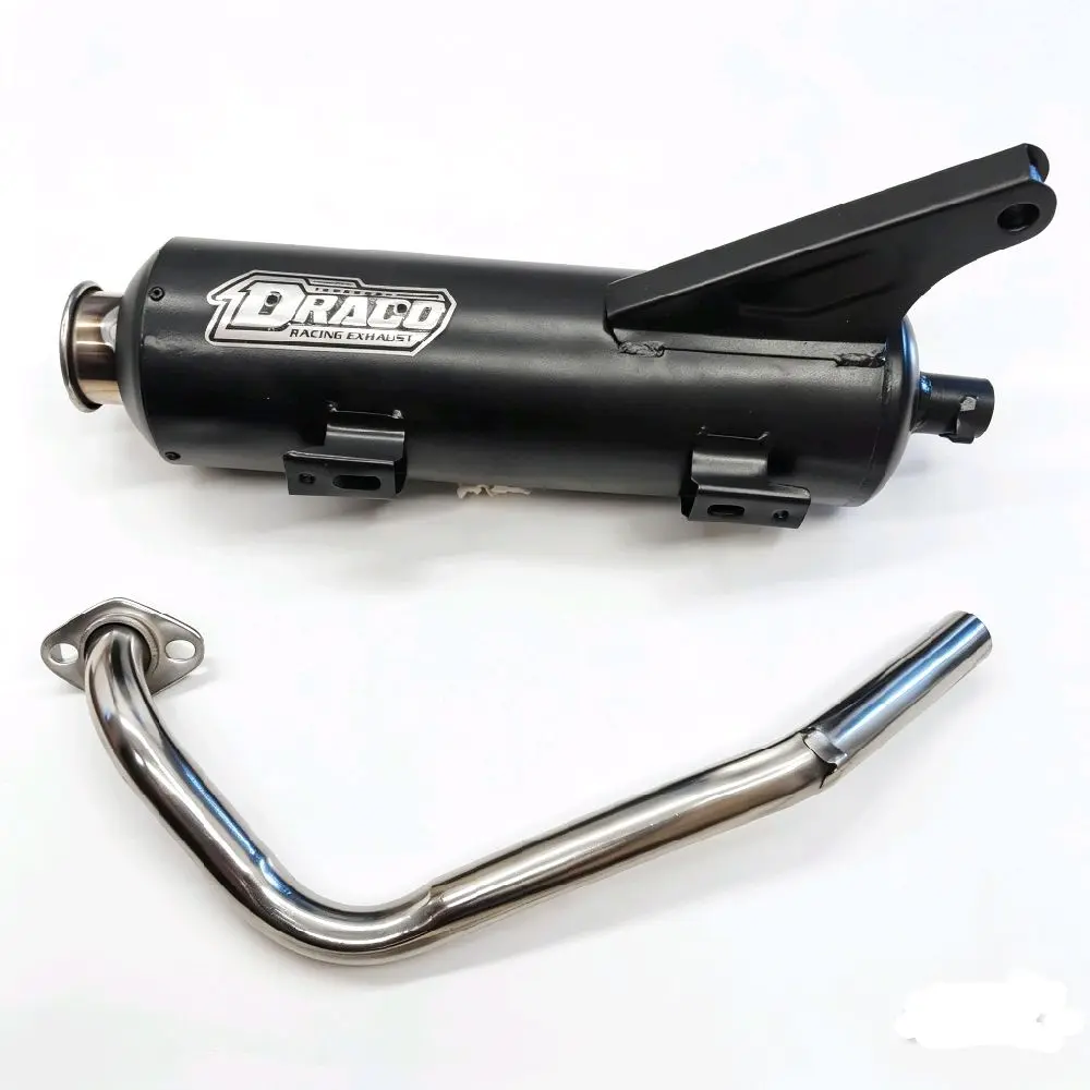Knalpot Standar Racing Ngebas Adem untuk Beat Delexu Vario 110 125 150 Mio Fino Xride Honda Spacy knalpottzm Moncong