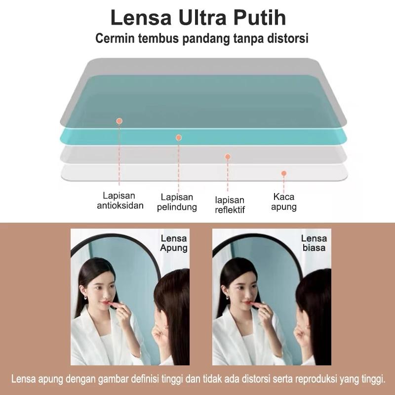 Standing Mirror Cermin Standing 165 X 60 CM Cermin Tubuh Kaca Kaca Cermin Gantung Cermin Aestheitc Cermin Dinding Full Body