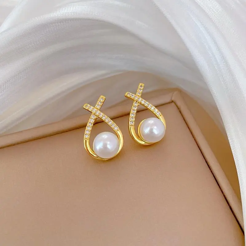 CCN Jewelry kalung Anting Sepaket Titanium Wanita Anti Karat Lapis Emas Berlian Perhiasan Anti Karat Anti Luntur Cantik Aneka Variasi C141 C142 3