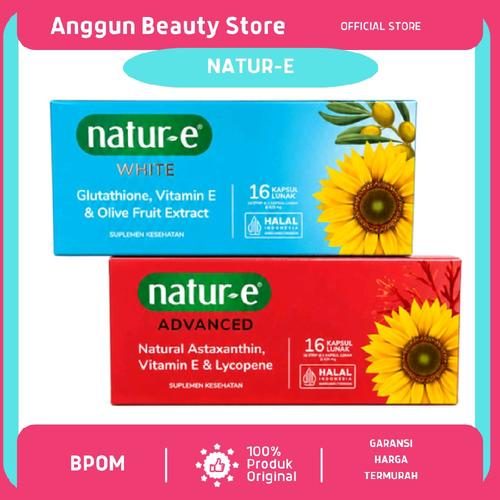 Natur-e Banded Natur-e White 16 Advanced 16 Suplemen Kesehatan Dengan Glutathione Vitamin E Dan Ekstrak Buah Olive Untuk Kulit Sehat Dari Dalam