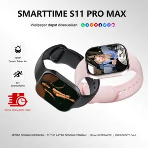 Smart Watch 11 Pro Max 10 Pro Max  Original 2.2" AMOLED Waterproof Bluetooth Call GPS NFC Wireless Charging Unisex Free Wallpaper