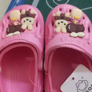 New Irsoe -Sandal anak perempuan baby girl model selop tali belakang berkarakter Lucu 1 - 3 tahun Sandal flip flop bohopanna