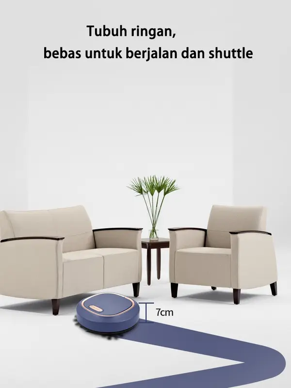 Codless Robot pembersihan lantai cerdas untuk mesin pembersihan rumah tangga, pembersihan, pembersihan, dan pembersihan multifunksional Baterai Air Membersihkan Vakum vacuum 2